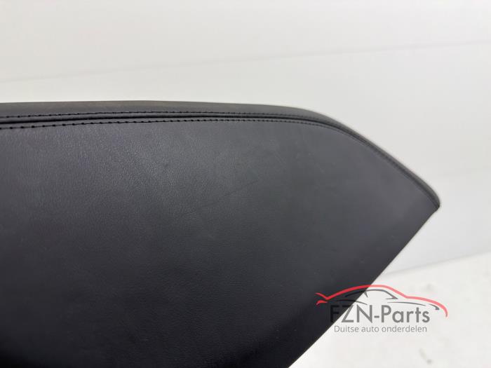 Audi A6 	4G C7 Afdek afdekking middenconsole Leer Leder zwart stiksel