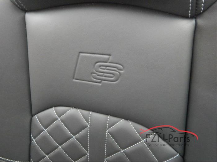 Audi A5 S5 F5 8W6 Coupe Interieur Top Sport Leer Wit stiksel Compleet Nieuw