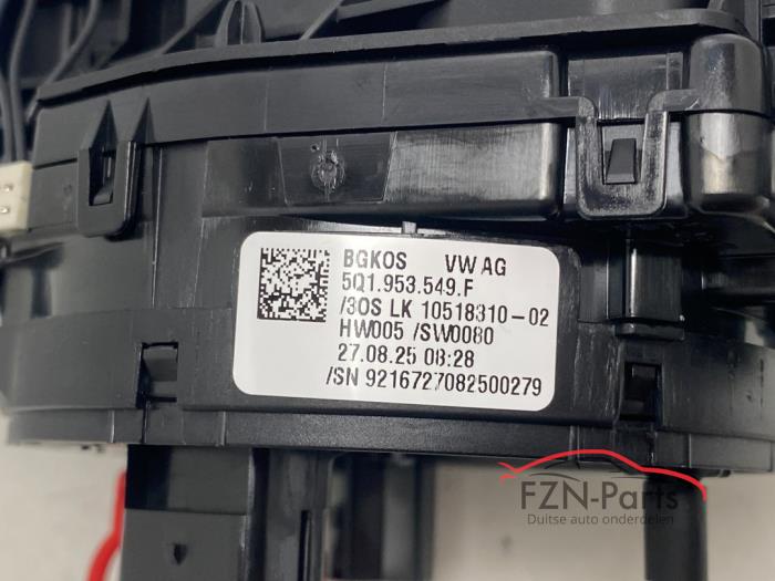 VW Golf 8 Facelift Stuurkolomschakelaar Combischakelaar