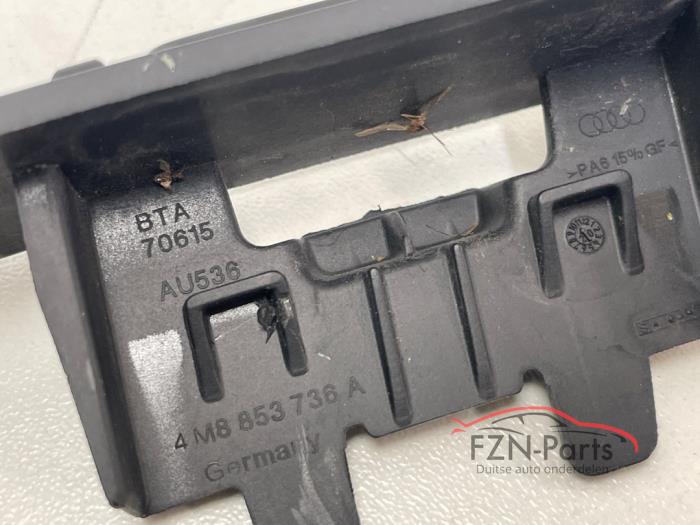 Audi RSQ8 4M8 Logo embleem grille achterklep hoogglans zwart