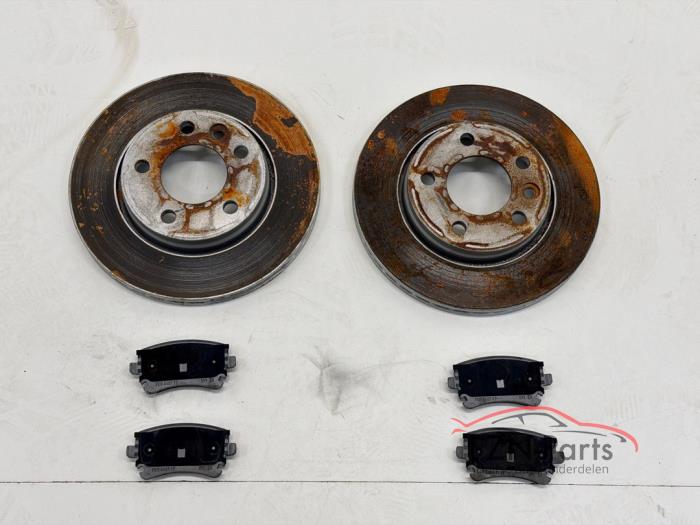 VW Transporter T6.1 Remset Schijf+blok Achterzijde
