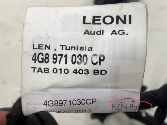 Audi A7 4G8 Soft close servosluiting Portier Rechts-voor