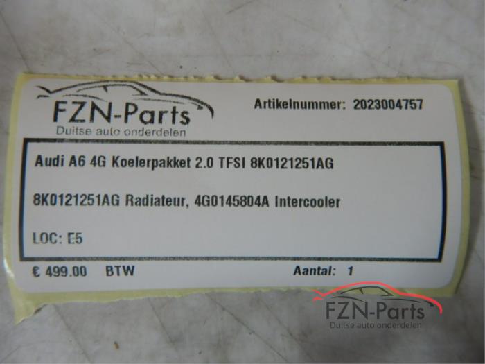 Audi A6 4G Koelerpakket 2.0 TFSI