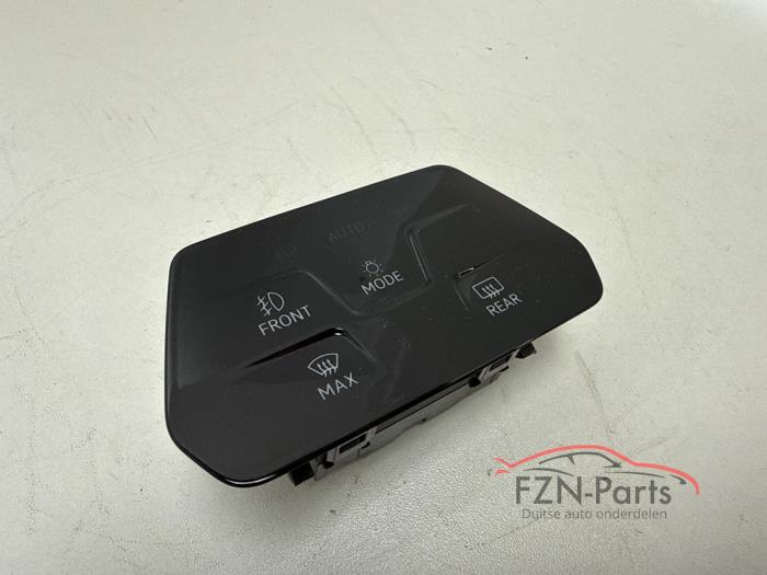 VW Golf 8 Facelift Dashboard Lichtschakelaar