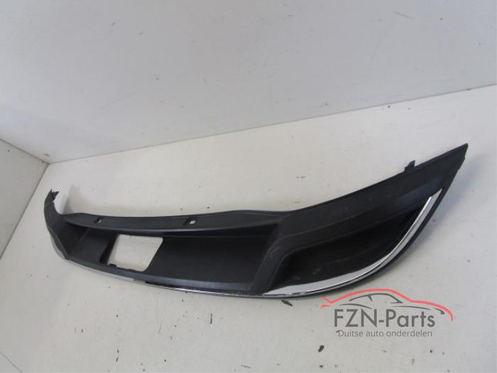 VW Golf 7 Facelift Diffuser Onderlip Achterbumper Half Chrome