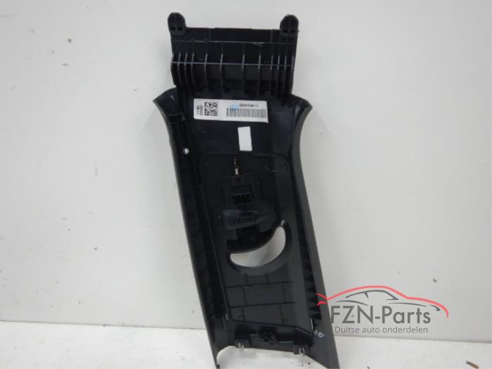 VW TIguan 5NA B-stijl afdekkap Rechts Zwart