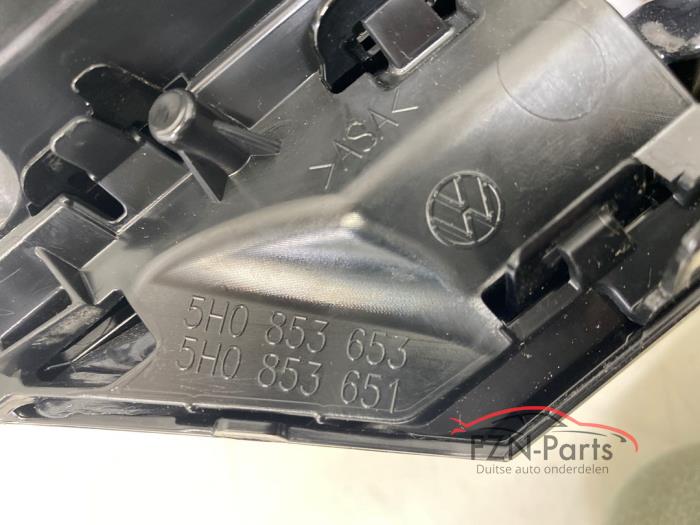 VW Golf 8 R R-Line Grille Hoogglans Zwart ACC