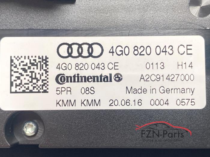 Audi A6 4G C7 Climatronic Paneel