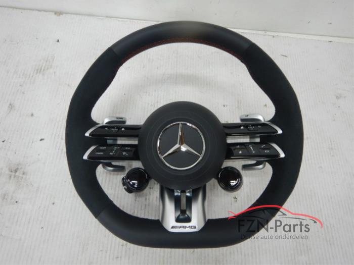 Mercedes-Benz C63 E63 W213 AMG Stuur Leer Alcantara MF+F1+Airbag