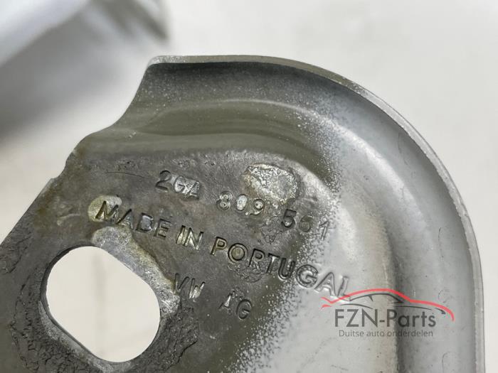 VW T-Roc 2GA Zijscherm spatscherm steunen set 3x Links