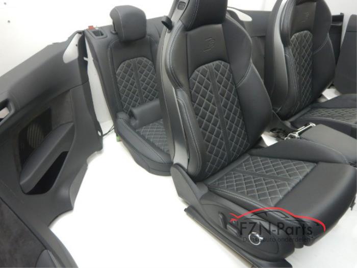 Audi A5 S5 F5 8W6 Coupe Interieur Top Sport Leer Wit stiksel Compleet Nieuw