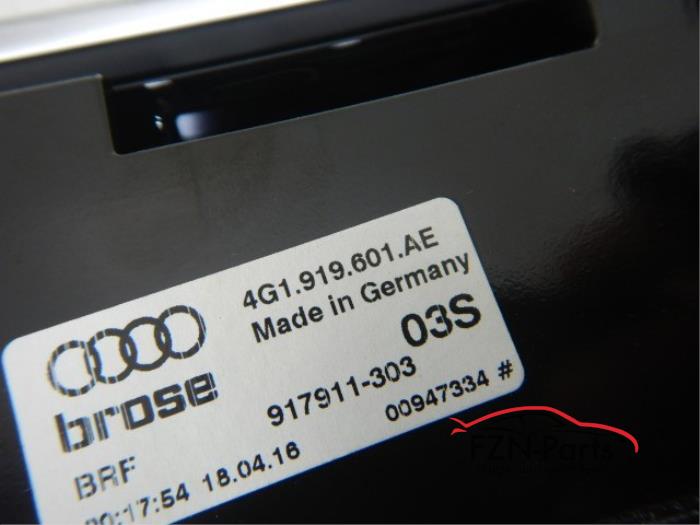 Audi A6 4G C7 Facelift Navigatie display