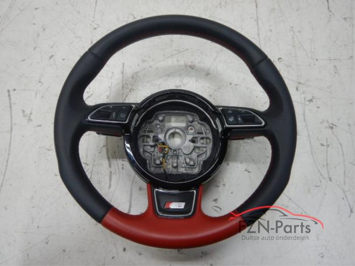 Audi S6/A6 4G Stuur Leer Leder Leren MF+F1+Stuurverwarming