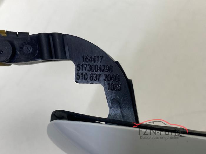 VW Tiguan 5NA Portier deur greep hendel Keyless Rechts voor Wit