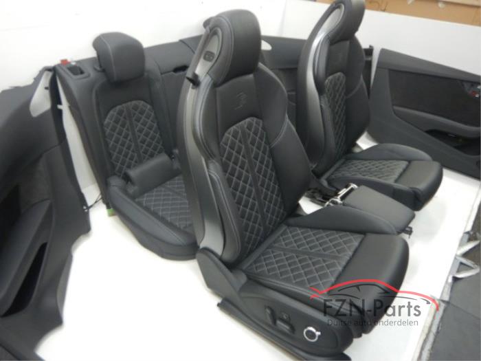 Audi A5 S5 F5 8W6 Coupe Interieur Top Sport Leer Wit stiksel Compleet Nieuw