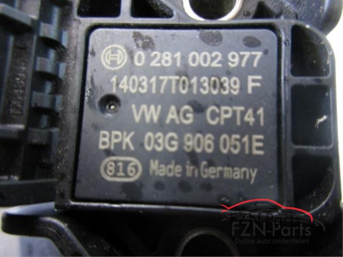 VW Golf Sportsvan Drukleiding Intercoolerbuis 1.4 TSI