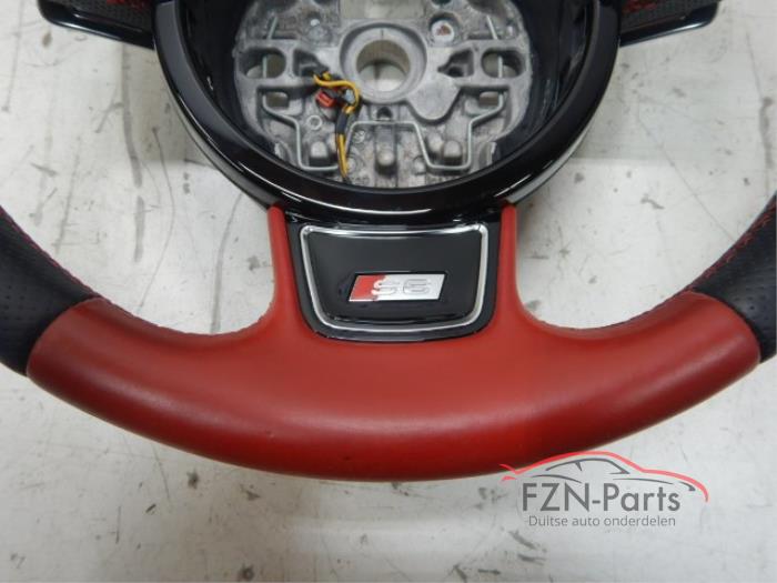 Audi S6/A6 4G Stuur Leer Leder Leren MF+F1+Stuurverwarming