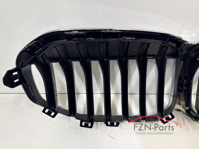 BMW F40 1-Serie Grille Chroom Grijs