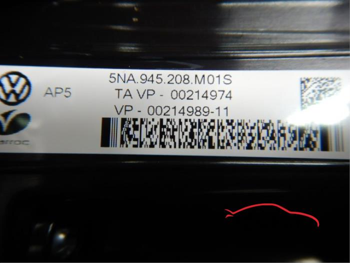 VW Tiguan 5NA Facelift IQ LED Achterlichten Set Links+Rechts