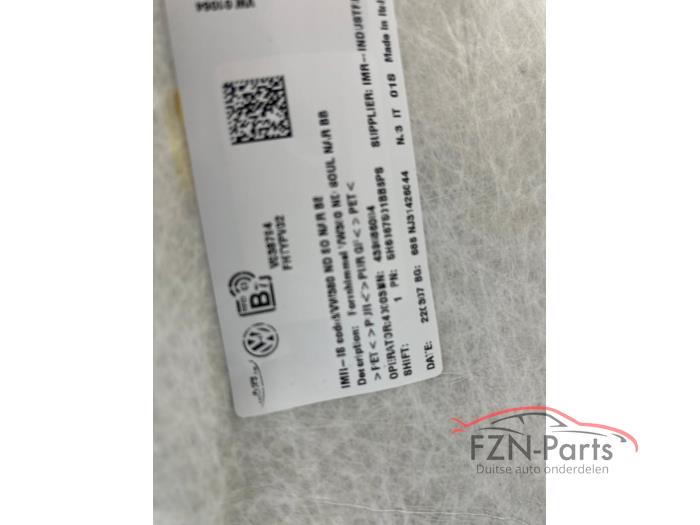 VW Golf 8 5H Hemel + Hemelbekleding Zwart zonder pano