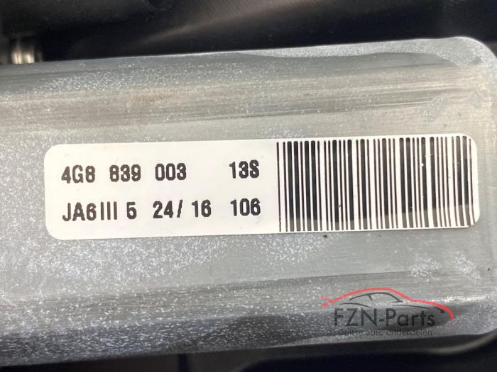 Audi A7 4G8 Soft close servosluiting Portier Links-achter
