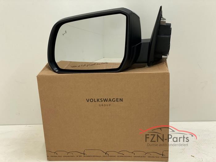 VW Amarok 2HJ Zij buiten spiegel Links Side-assist Chroom
