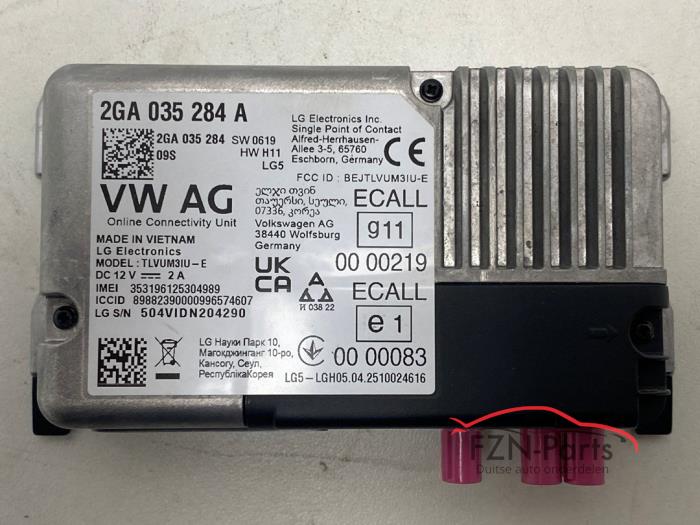 VW T-Roc 2GA Module Telefoon