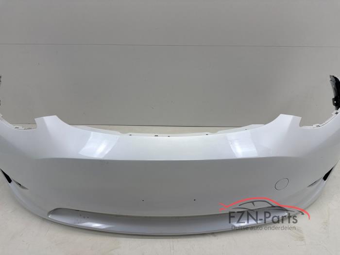 Tesla Model Y Voorbumper Parelmoer wit