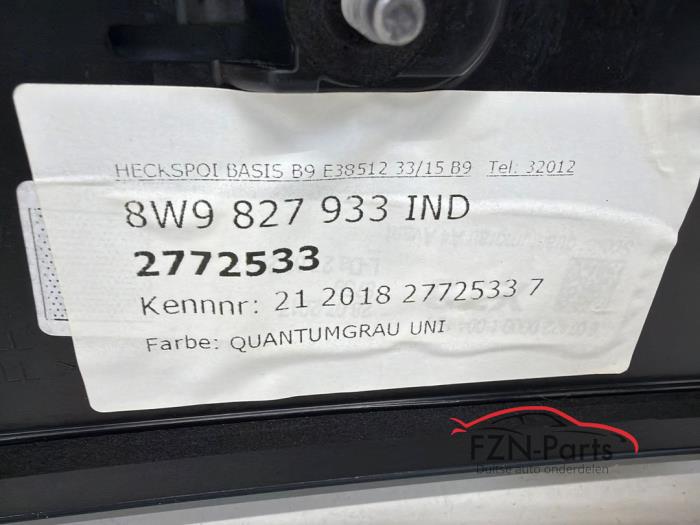 Audi A4 S4 8W Avant S-Line Achterklep Spoiler LX7B
