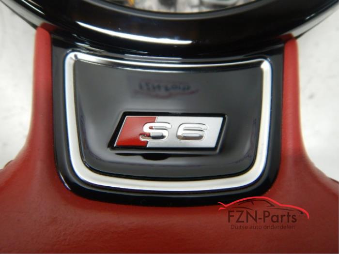 Audi S6/A6 4G Stuur Leer Leder Leren MF+F1+Stuurverwarming