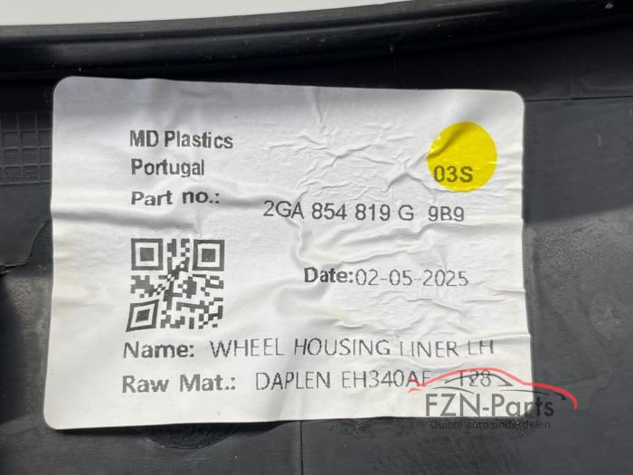 VW T-Roc 2GA R-Line Wielrandbekleding links -achter