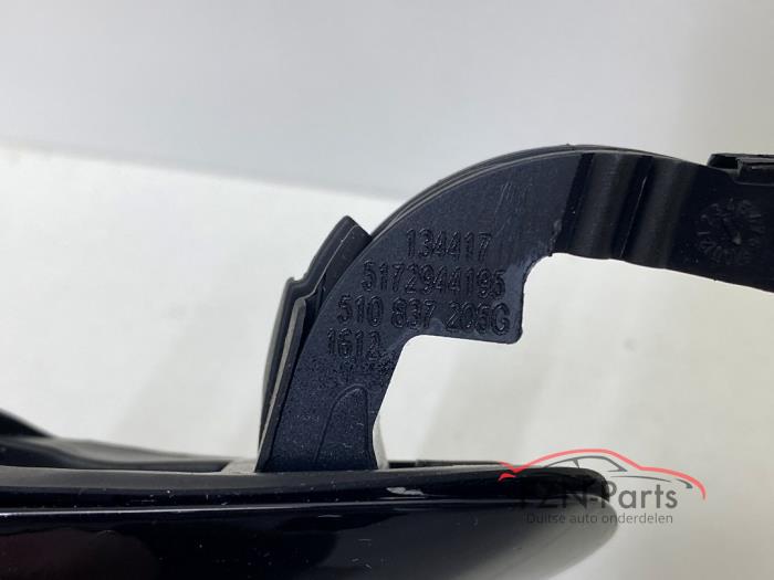 VW Tiguan 5NA Portier deur greep hendel Keyless Links voor zwart