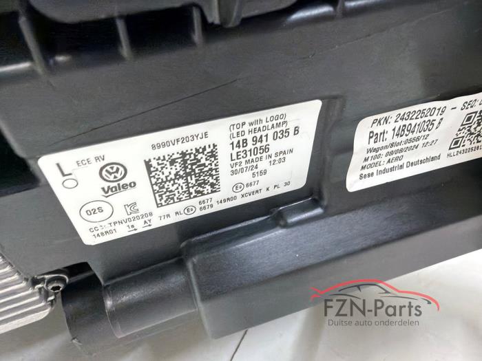 VW ID7 14A IQ-Light Koplamp Links Compleet
