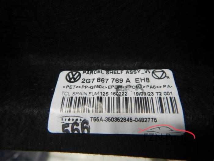 VW Taigo 2G7 Hoedenplank