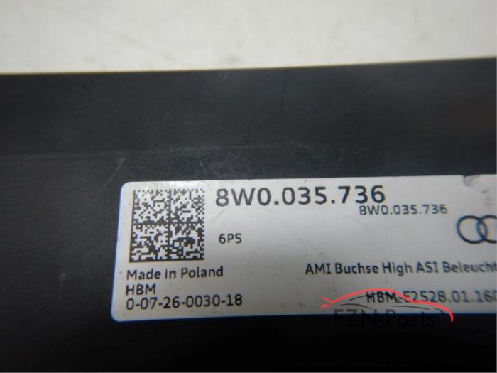 Audi A4 8W Aux / USB Aansluiting