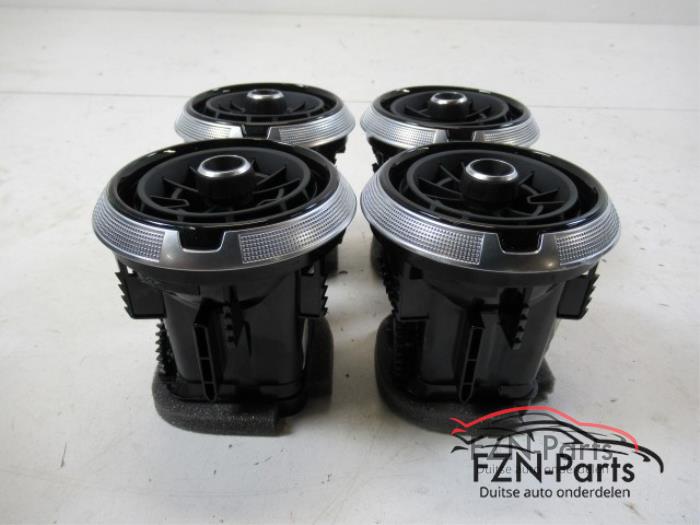 Audi A3 8V Facelift Luchtroosters Dashboard Set L+R