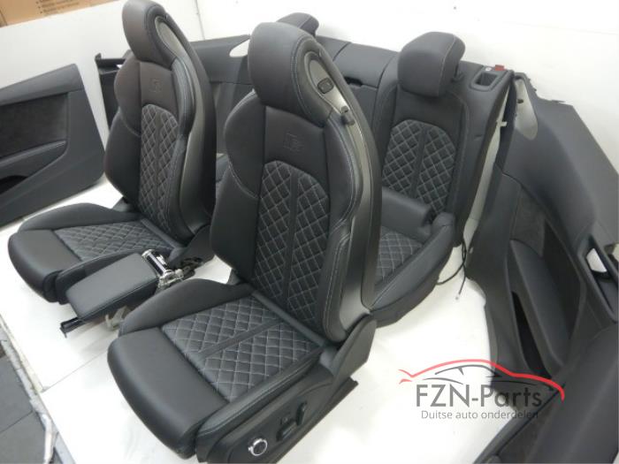 Audi A5 S5 F5 8W6 Coupe Interieur Top Sport Leer Wit stiksel Compleet Nieuw