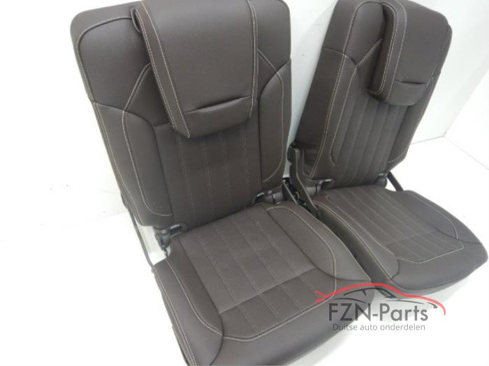 Mercedes Benz GL-Klasse X166 7 Persoons interieur Leer Leder Bruin