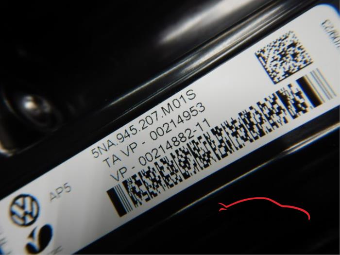 VW Tiguan 5NA Facelift IQ LED Achterlichten Set Links+Rechts