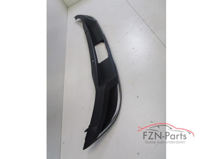 VW Golf 7 Facelift Diffuser Onderlip Achterbumper Half Chrome