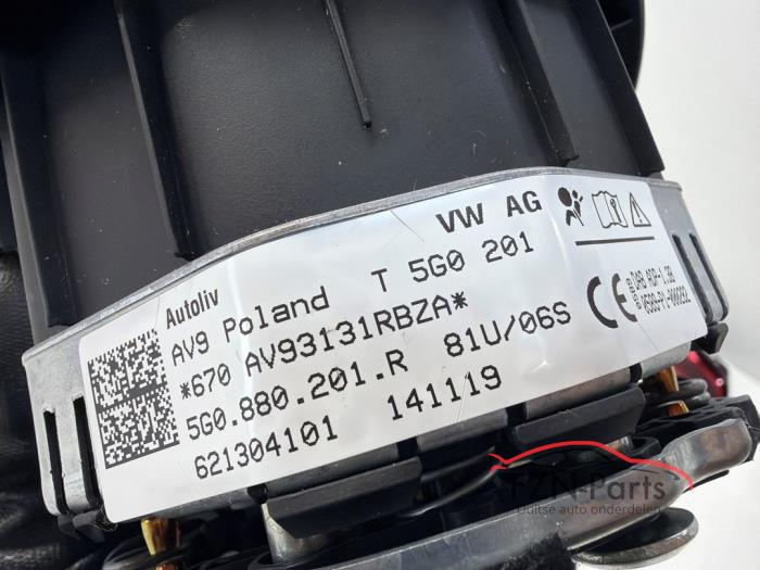 VW Golf 7 5G Stuur airbag stuurwiel