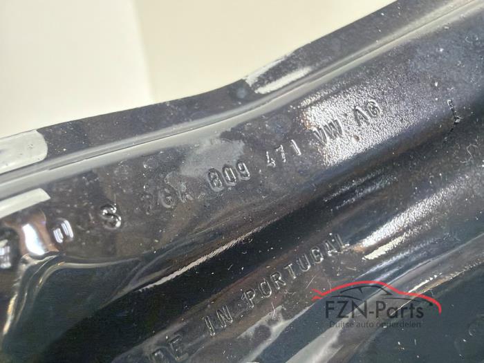 VW T-Roc 2GA Zijscherm spatscherm steunen set 3x Links