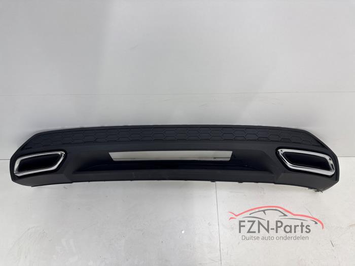 Audi A3 8Y5 Sedan S-Line Onderlip diffuser achterbumper Chroom