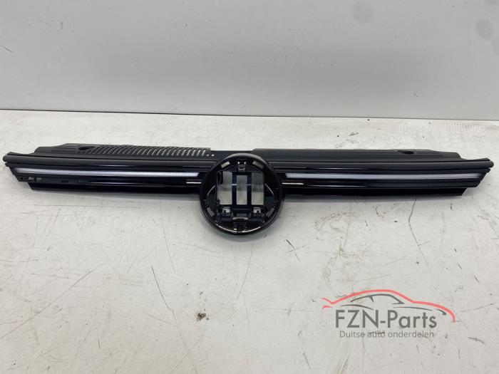 VW Golf 8 R R-Line Grille Hoogglans Zwart ACC