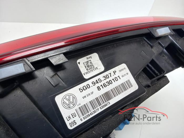 VW Golf 7 Facelift Dynamisch Achterlicht links binnen