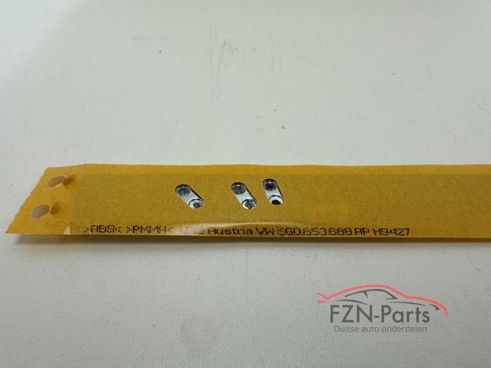 VW Golf 7 R-Line Embleem Sticker Logo Zijscherm