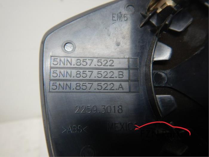 VW Tiguan 5NA Spiegelglas Rechts