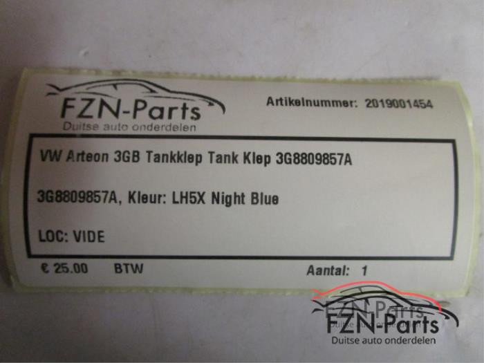VW Arteon 3GB Tankklep Tank klep