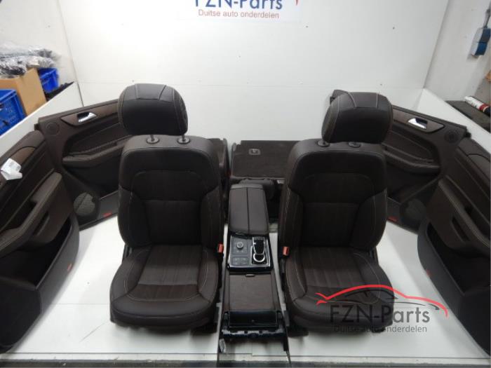 Mercedes Benz GL-Klasse X166 7 Persoons interieur Leer Leder Bruin