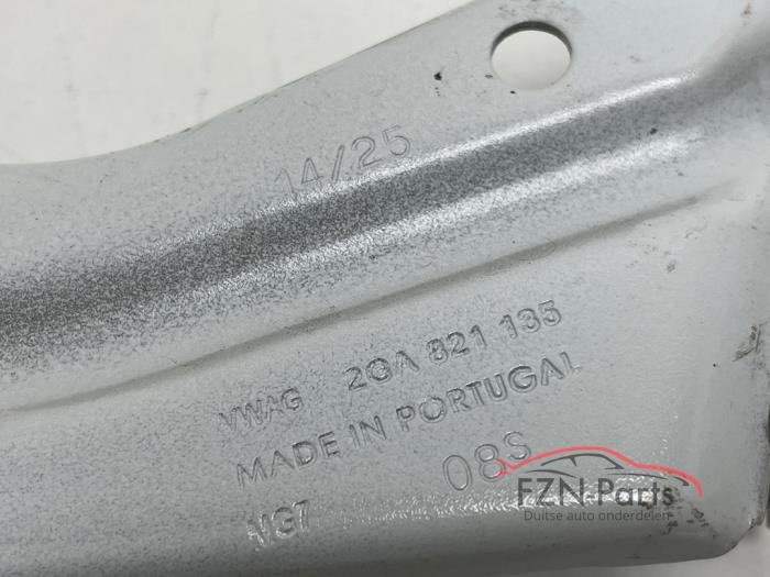 VW T-Roc 2GA Zijscherm spatscherm steunen set 3x Links